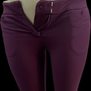 Straight Leg Pants (Purple)